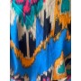 VESTIDO CAMISERO SUR ÁFRICA IKAT AZUL 