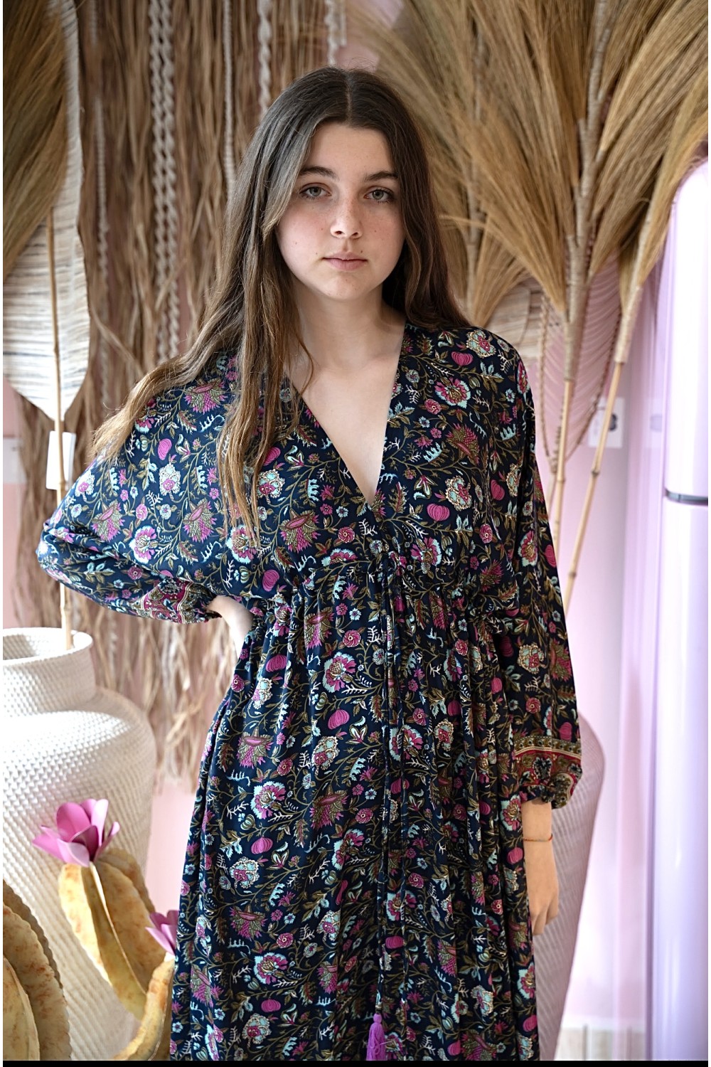 VESTIDO AMALÍ VOLANTE