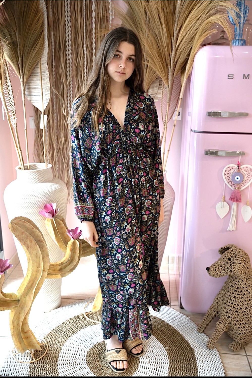 VESTIDO AMALÍ VOLANTE