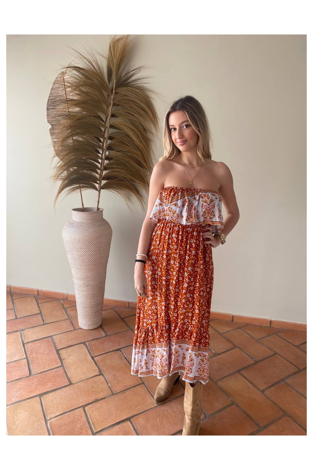 VESTIDO ROSAL 