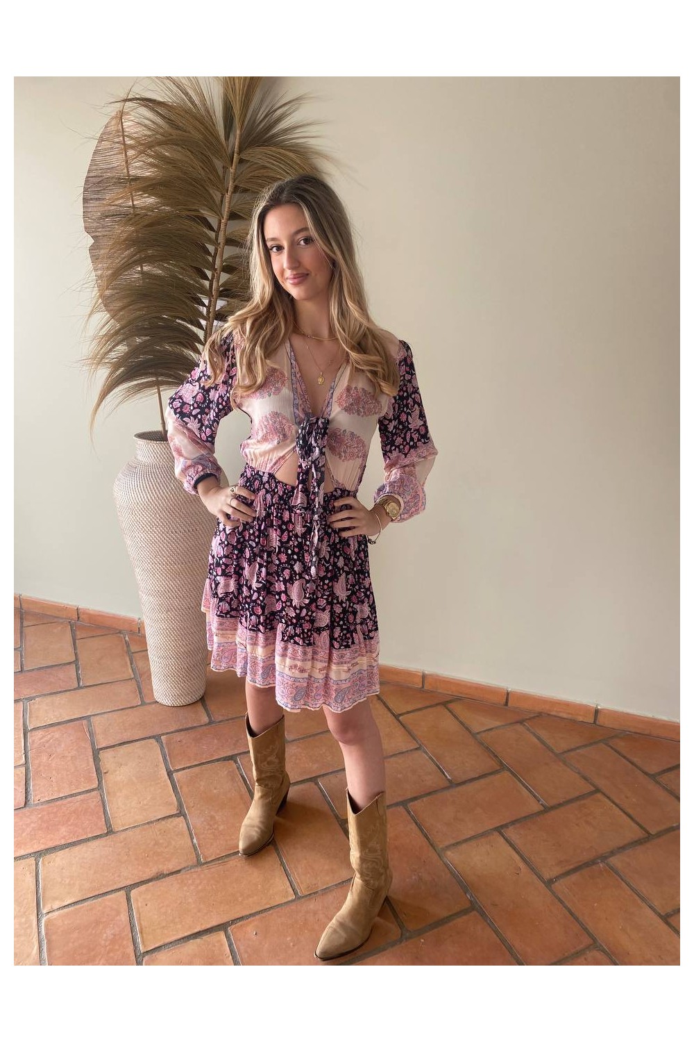 VESTIDO CLAVEL