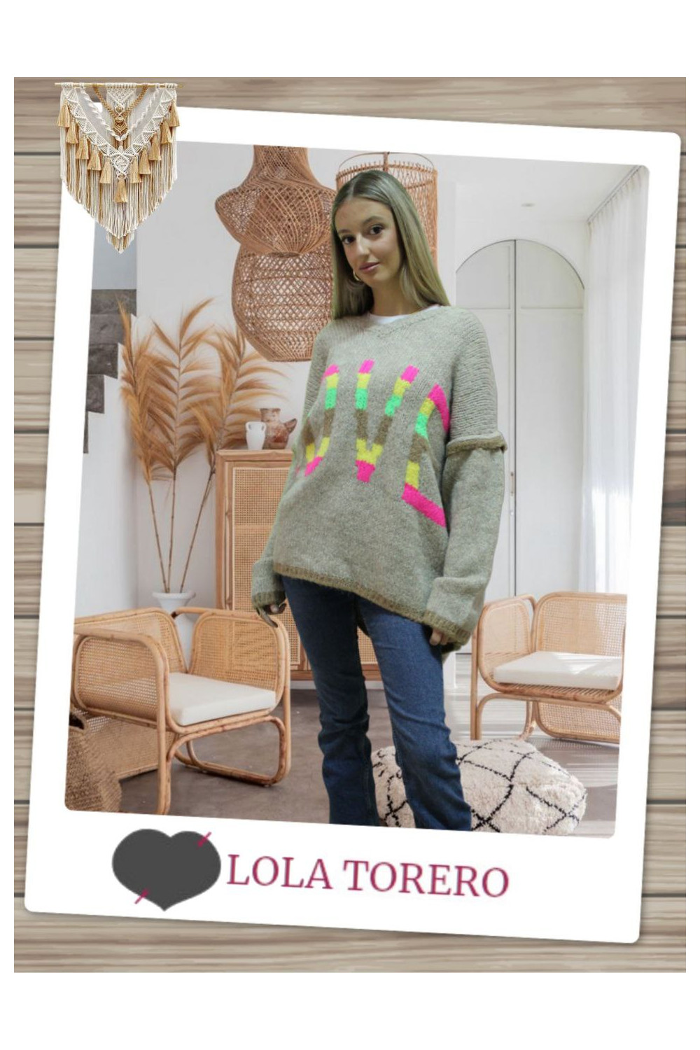 Jersey de punto Love