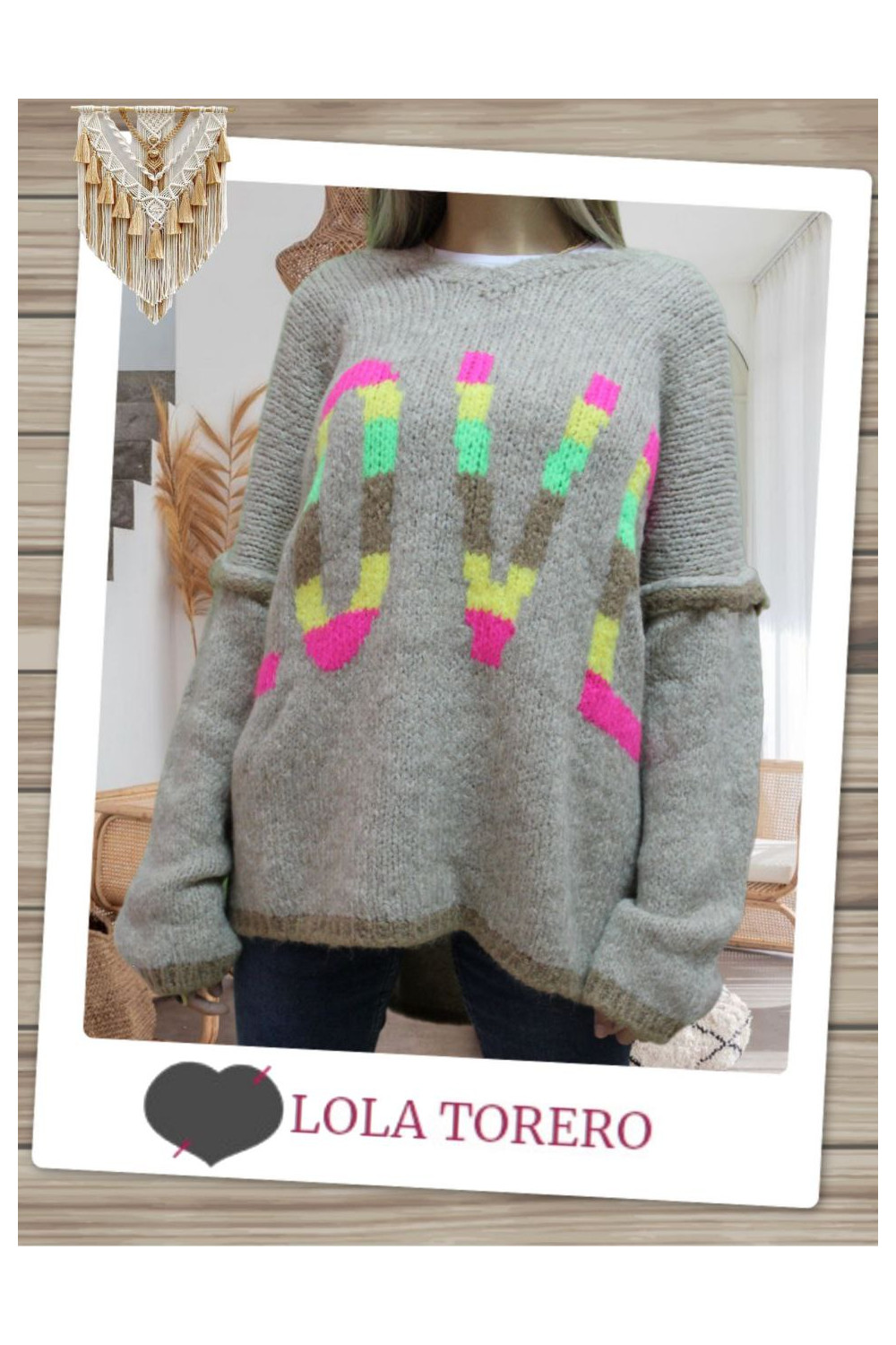 Jersey de punto Love