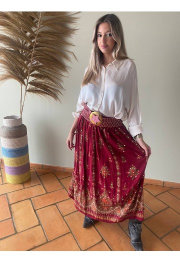 FALDA BOHO MAXI  HINDI 